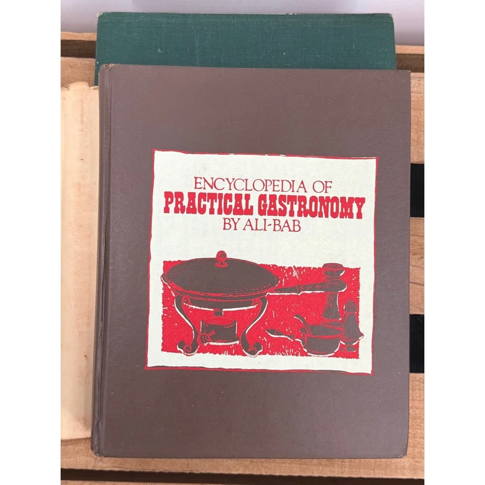 Encyclopedia of Practical Gastronomy by Ali-Bab 1974 Hardcover Cookbook‎